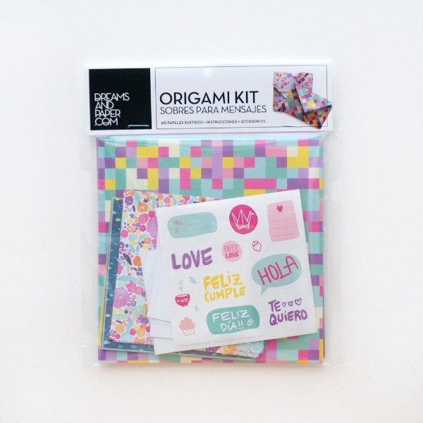 Origami Kit Sobres para Mensajes