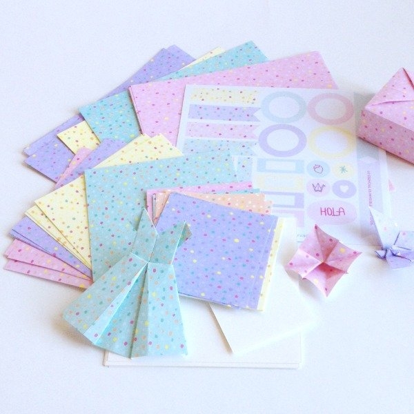 Origami Kit Colección Pastel